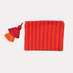Pais Textil Striped Ande Pouch