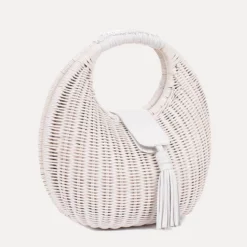 Cleobella Olivia Wicker Bag -Parker And Hyde shop cblpsp1903 whitealt1