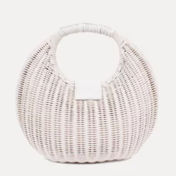 Cleobella Olivia Wicker Bag -Parker And Hyde shop cblpsp1903 whitealt2