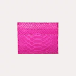 Parker And Hyde Python Credit Card Wallet -Parker And Hyde shop creditcardwallet hotpink 40721aa6 cf96 44fe 99ad 65251151d80c