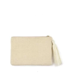 Echo Diamond Motif Clutch -Parker And Hyde shop eh0040 whitealt1