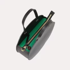 Clare V. Alistair Petit -Parker And Hyde shop hb cb pl 100010 blackvegw emeralditaliannappafacingalt1