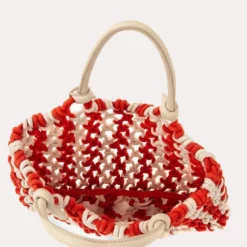 Clare V. Petite Sandy Bag -Parker And Hyde shop hb th at 100020 red naturalalt1