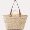Clare V. Woven Le Big Sac -Parker And Hyde shop hb tt lb 100015 natural 0f0416cc 617f 448a b64c 500632712c60
