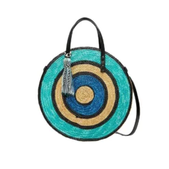 Rebecca Minkoff Straw Circle Tote