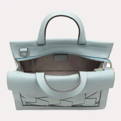 Welden Voyager Small Flap Satchel -Parker And Hyde shop rd15601i skyalt2