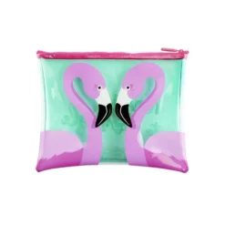 Sunnylife See Thru Flamigo Pouch -Parker And Hyde shop s80poufl multi 4748705c d6d5 41e2 9d4a d49ee3f6c25d