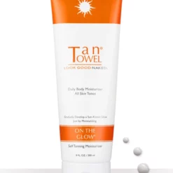 Tan Towel On The Glow 8oz Self Tanning Body Moisturizer