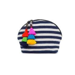 JADEtribe Valerie Double Tassel Cosmetic Black