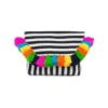 Jadetribe Valerie Fold Over Tassel Clutch -Parker And Hyde shop valeriefoldclutch black f57eb7f5 3fc3 4ff0 8dd7 f989b7c9bfea
