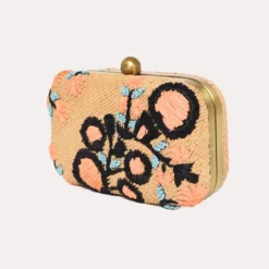 Roller Rabbit Milli Clutch -Parker And Hyde shop w acbg 428 naturalalt1